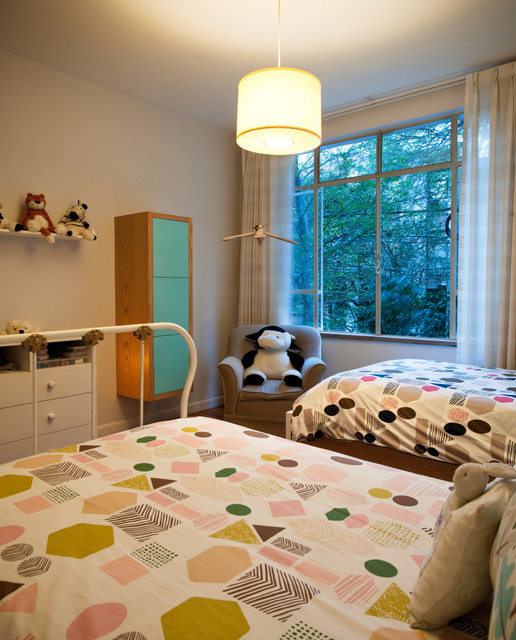 Дизайн детской комнаты для многодетной семьи. 