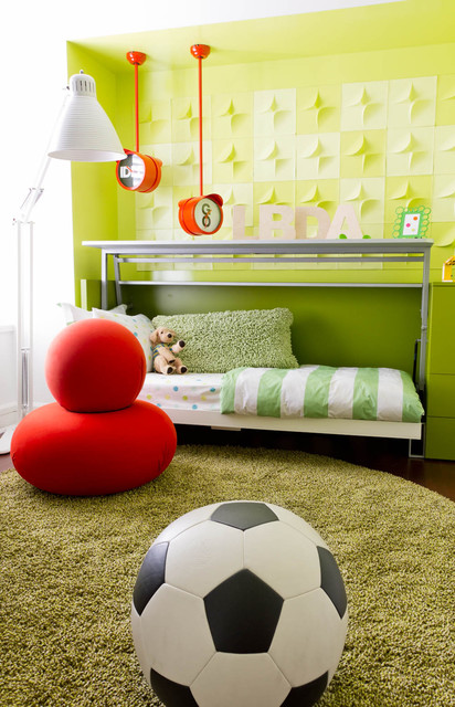 Стильный дизайн интерьера детской комнаты
