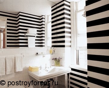 ванна черно белая фото