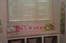 Нежный дизайн детской комнаты для девочки