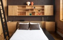 современный дизайн спальни  в стиле минимализма